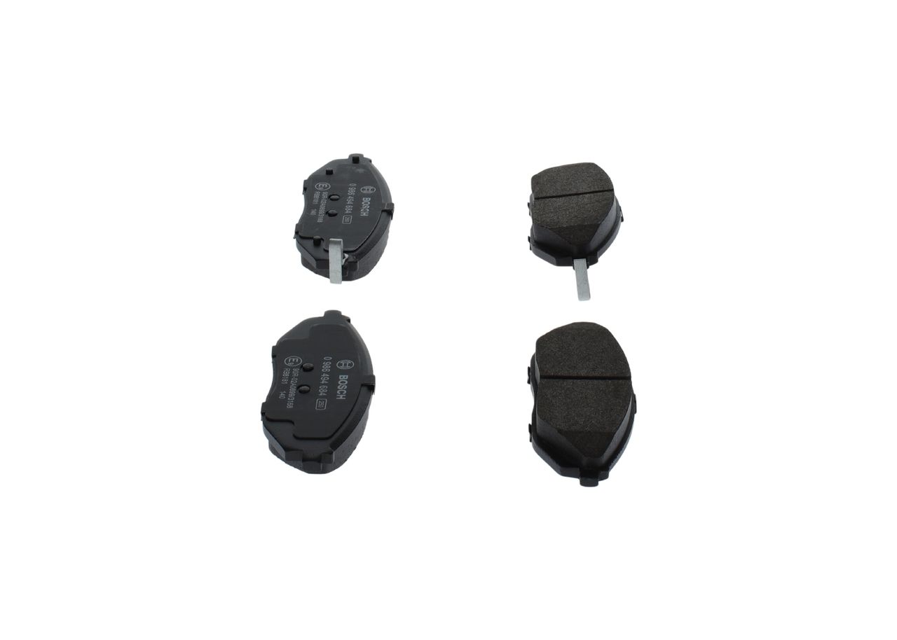 BOSCH 0 986 494 684 - Bremsbelagsatz, Scheibenbremse