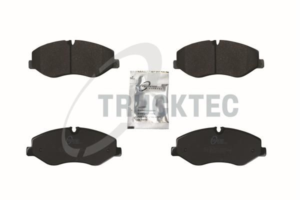 TRUCKTEC AUTOMOTIVE 02.35.497 - Bremsbelagsatz, Scheibenbremse