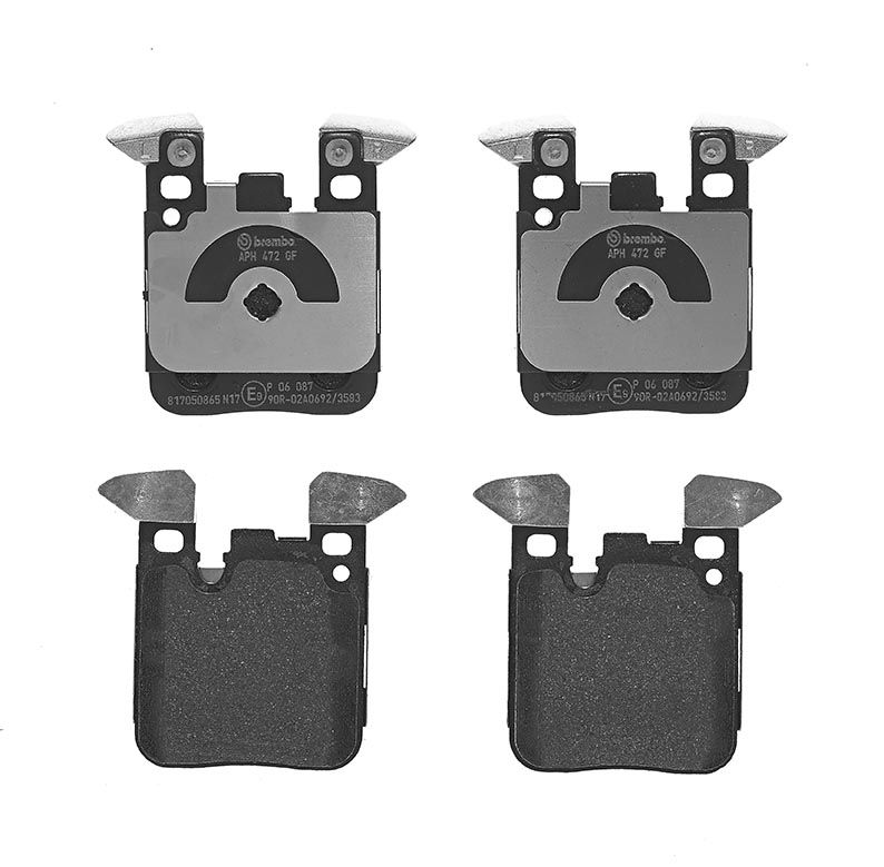 BREMBO P 06 087X - Bremsbelagsatz, Scheibenbremse