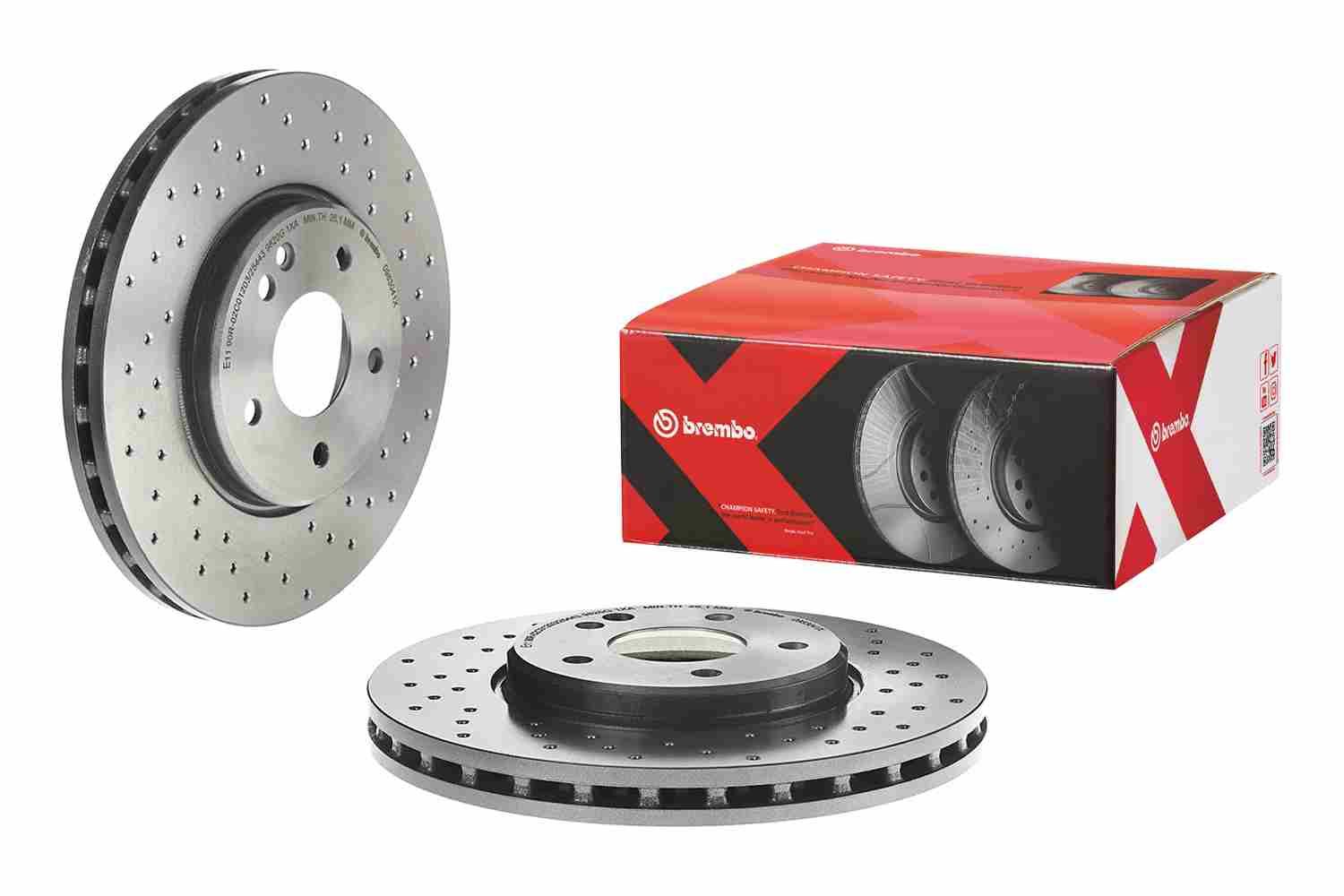 BREMBO 09.8304.1X - Bremsscheibe