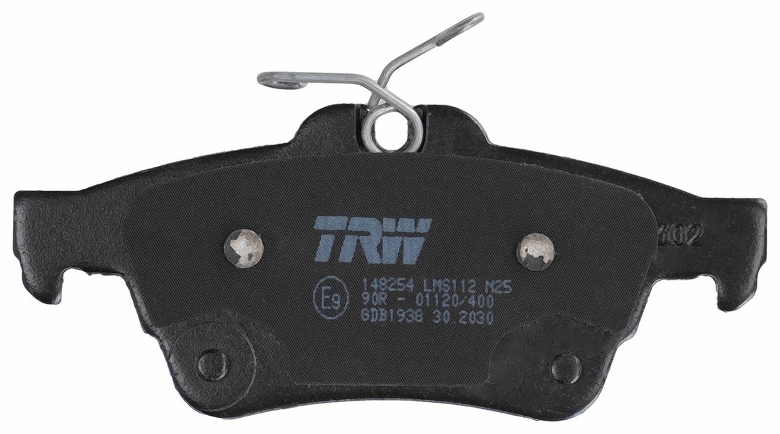 TRW GDB1938 - Bremsbelagsatz, Scheibenbremse