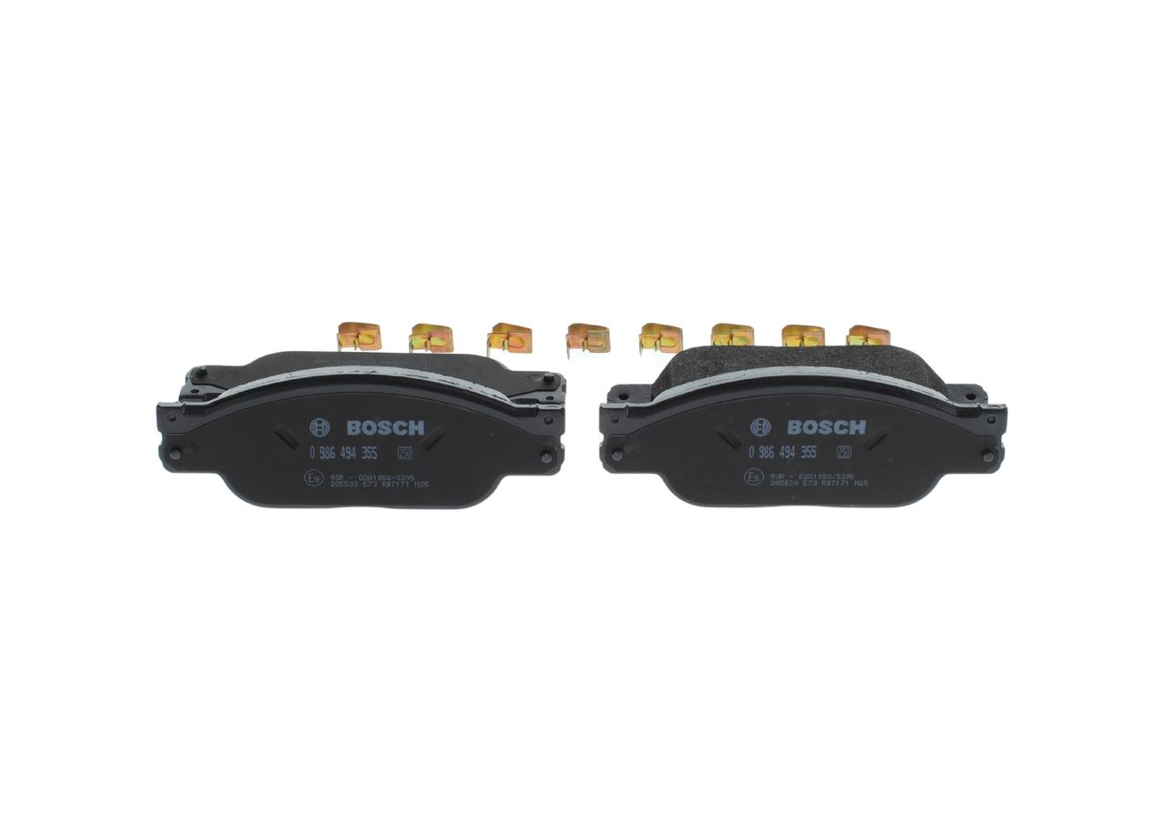 BOSCH 0 986 494 355 - Bremsbelagsatz, Scheibenbremse
