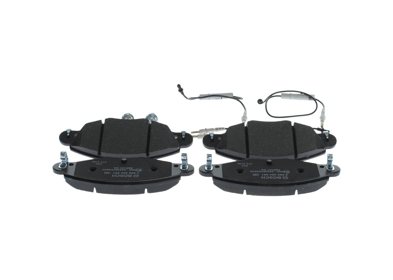 BOSCH 0 986 424 581 - Bremsbelagsatz, Scheibenbremse