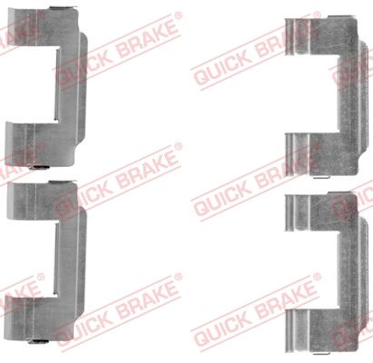 QUICK BRAKE 109-1646 - Zubehörsatz, Scheibenbremsbelag