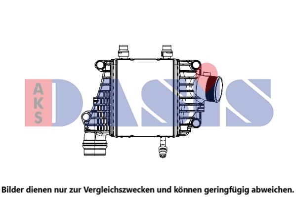 AKS DASIS 027014N - Ladeluftkühler