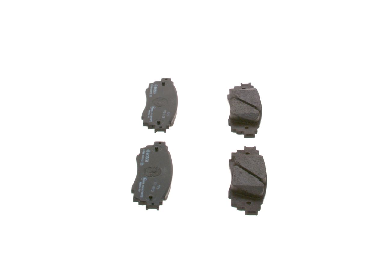 BOSCH 0 986 424 912 - Bremsbelagsatz, Scheibenbremse