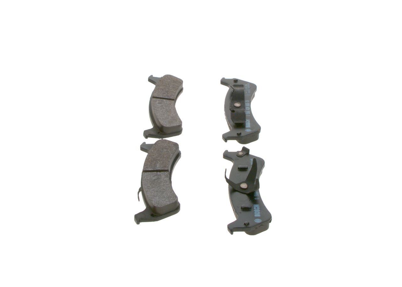 BOSCH 0 986 424 655 - Bremsbelagsatz, Scheibenbremse
