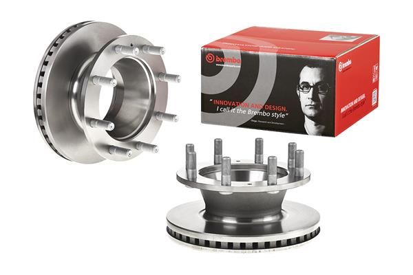 BREMBO 09.A563.30 - Bremsscheibe