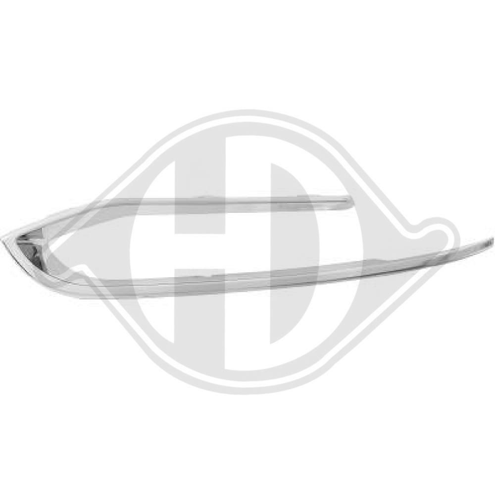 DIEDERICHS 1225262 - Zier-/Schutzleiste, Stoßfänger