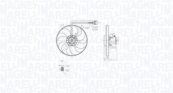 MAGNETI MARELLI 069422877010 - Lüfter, Motorkühlung
