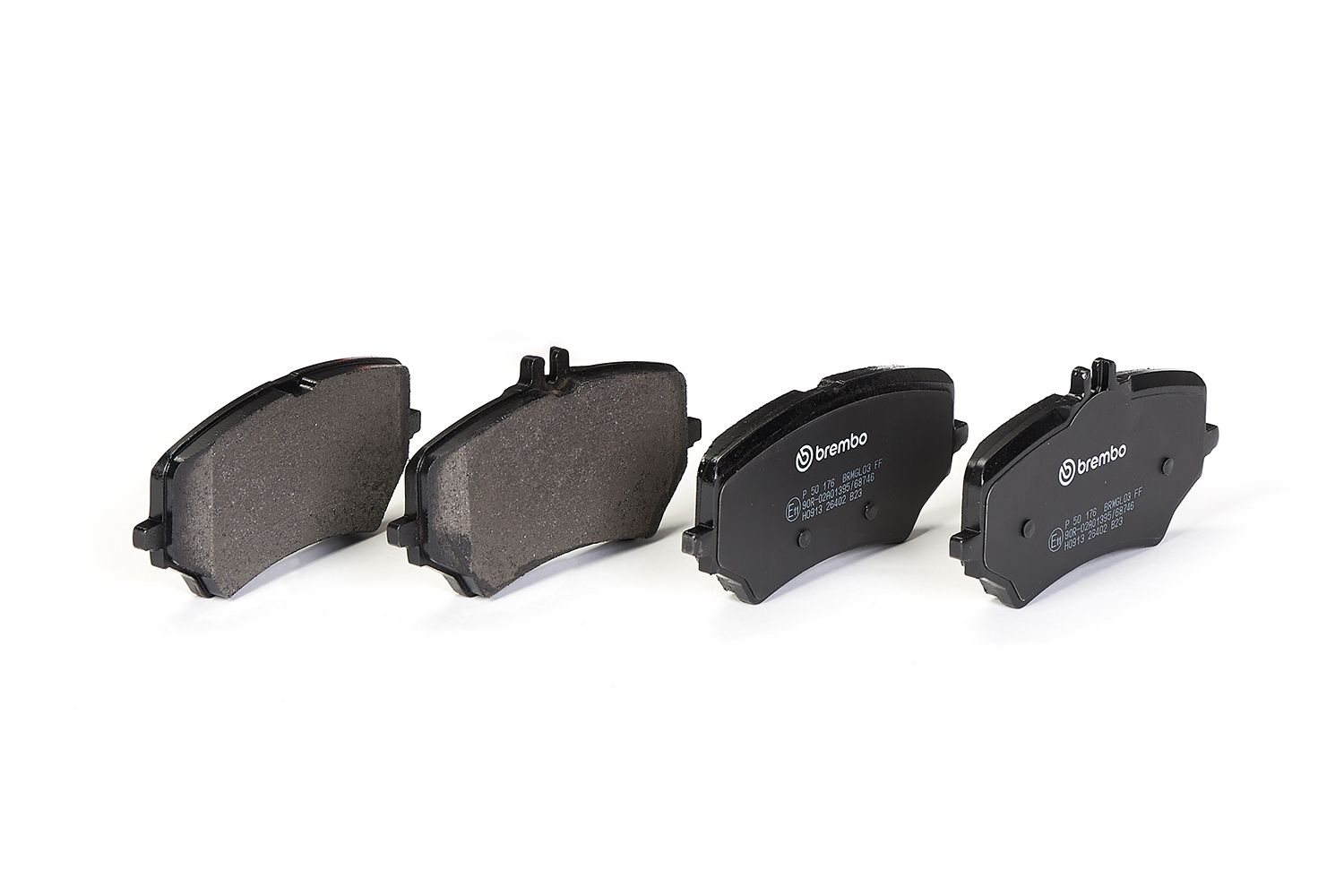 BREMBO P 50 176 - Bremsbelagsatz, Scheibenbremse