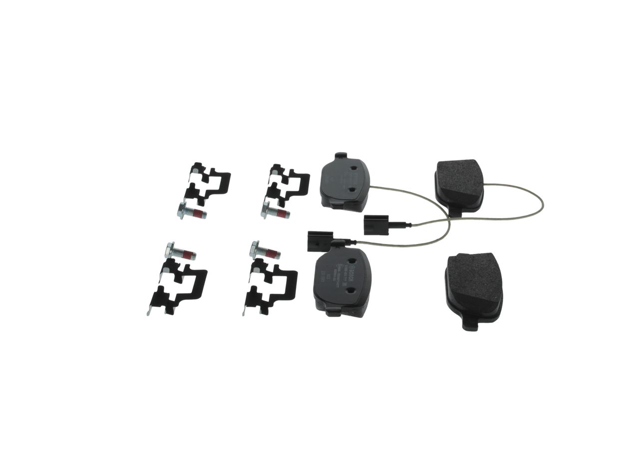 BOSCH 0 986 494 717 - Bremsbelagsatz, Scheibenbremse