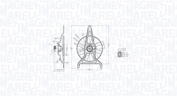 MAGNETI MARELLI 069422867010 - Lüfter, Motorkühlung