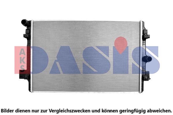 AKS DASIS 040006N - Kühler, Motorkühlung