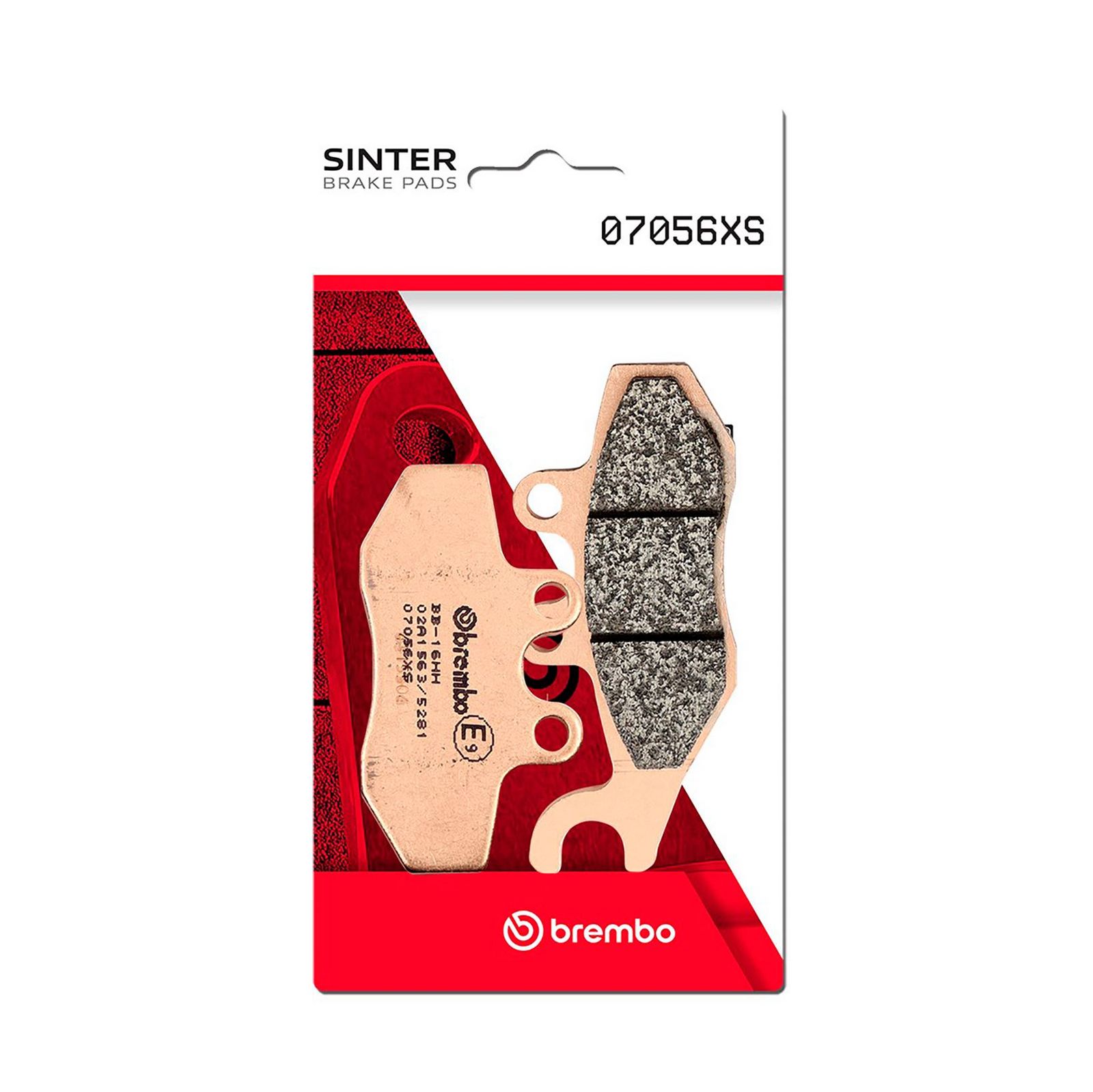 BREMBO 07056XS - Bremsbelagsatz, Scheibenbremse
