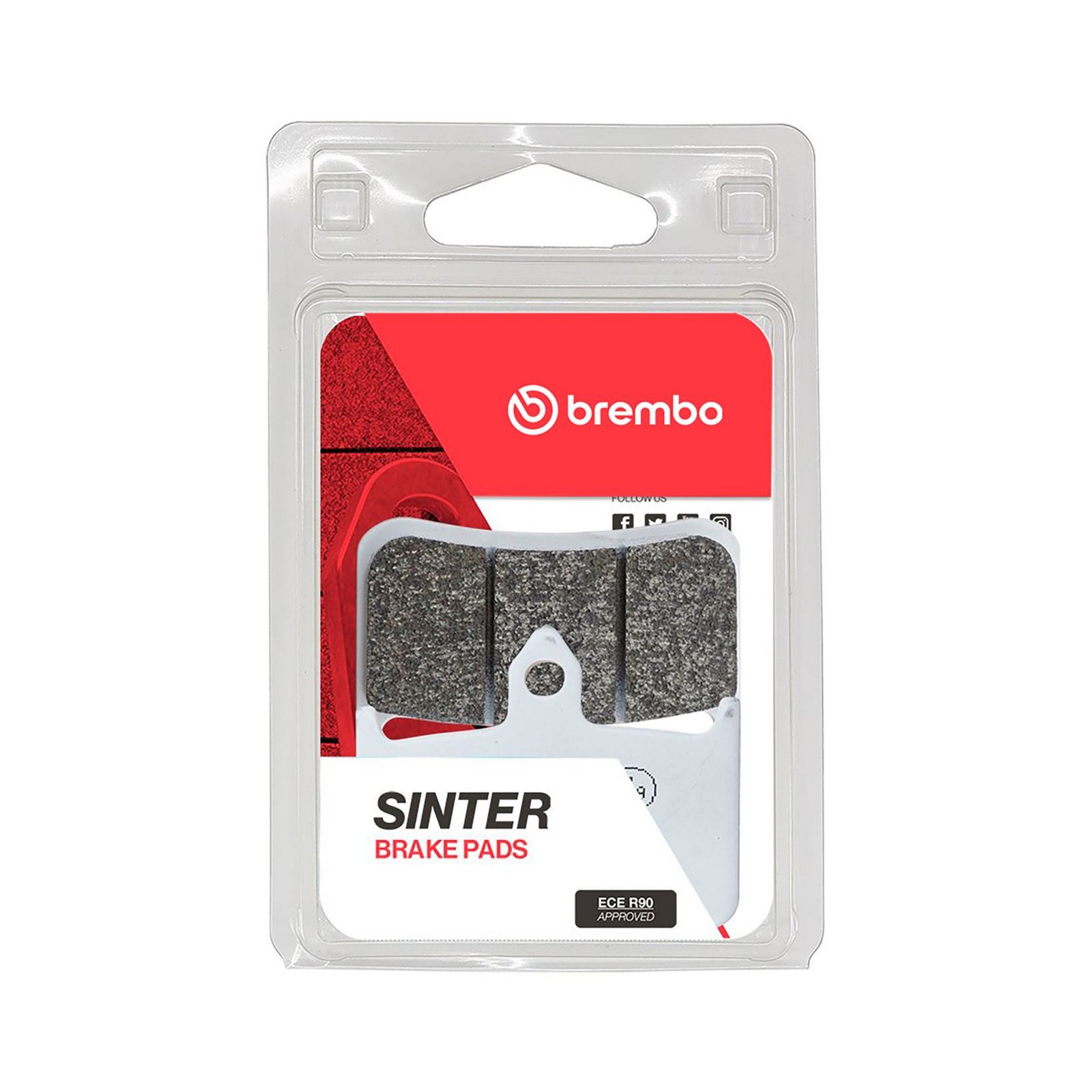 BREMBO 07HO28LA - Bremsbelagsatz, Scheibenbremse