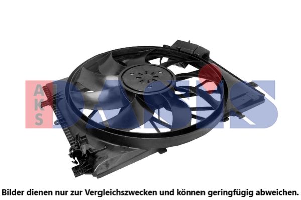 AKS DASIS 128198N - Lüfter, Motorkühlung
