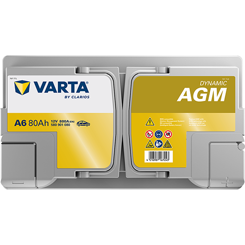 VARTA 580901080K262 - Starterbatterie