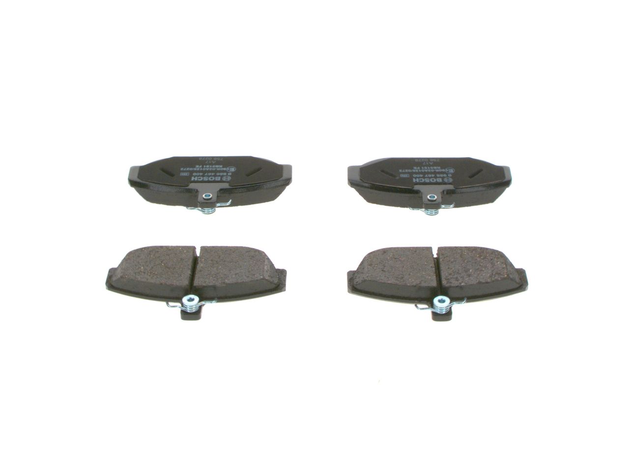 BOSCH 0 986 467 400 - Bremsbelagsatz, Scheibenbremse