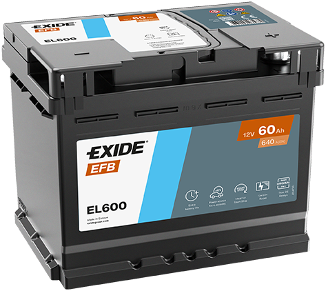 EXIDE EL600 - Starterbatterie