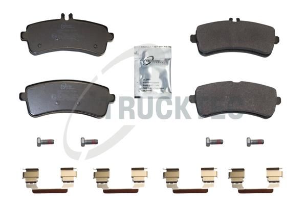 TRUCKTEC AUTOMOTIVE 02.35.519 - Bremsbelagsatz, Scheibenbremse