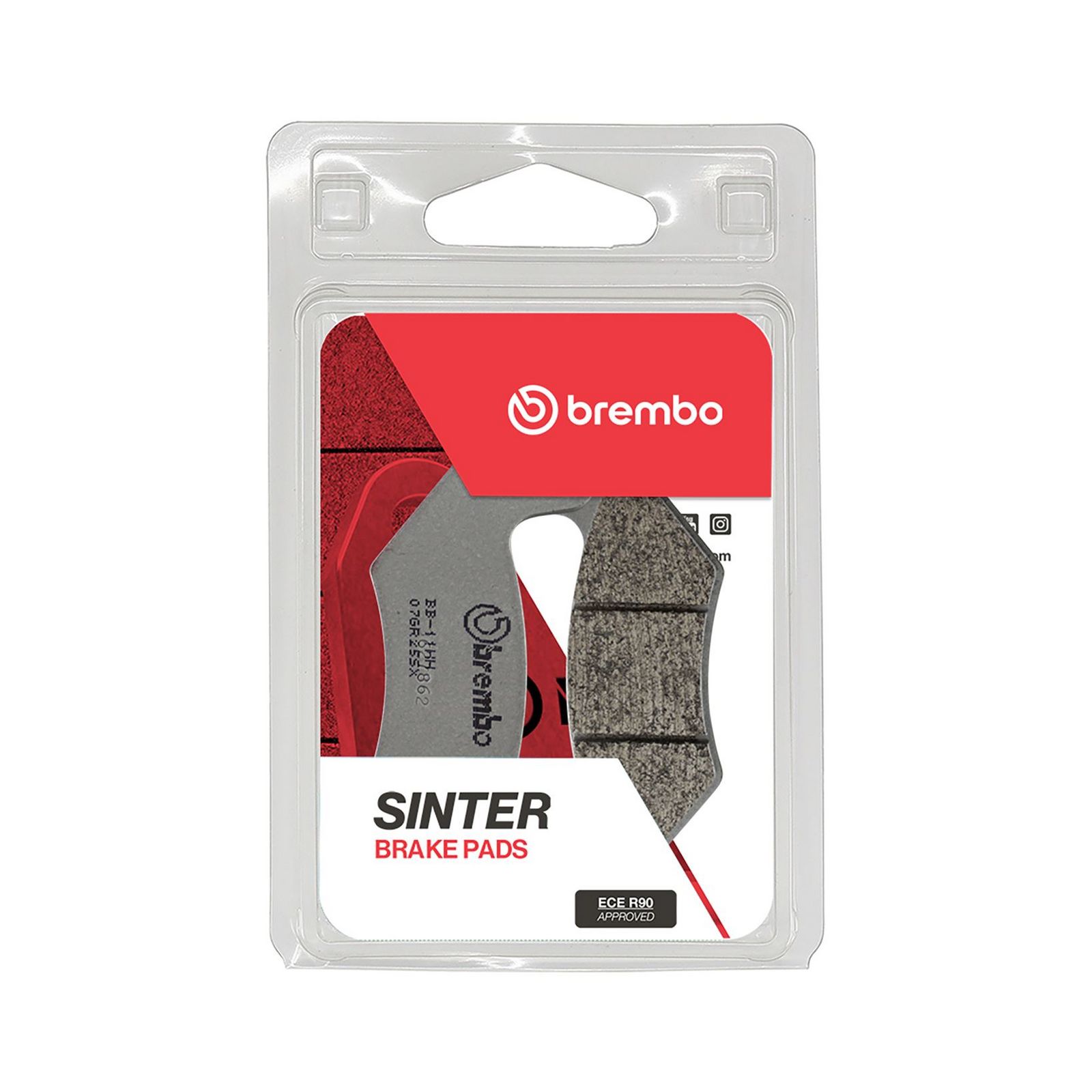 BREMBO 07GR25SX - Bremsbelagsatz, Scheibenbremse