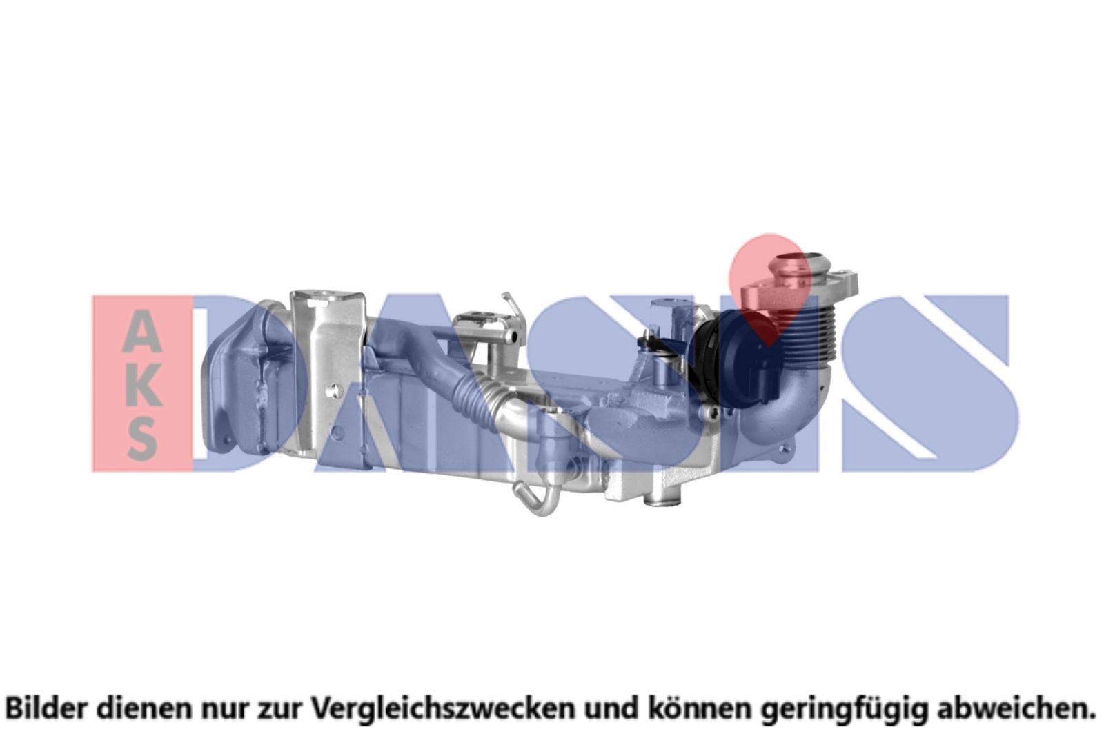 AKS DASIS 055038N - Kühler, Abgasrückführung