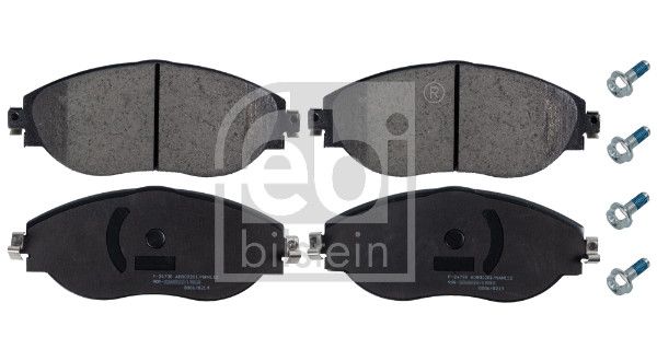 FEBI BILSTEIN 116243 - Bremsbelagsatz, Scheibenbremse