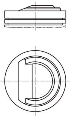 MAHLE 021 23 00 - Kolben