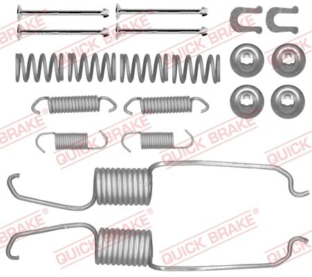 QUICK BRAKE 105-0853 - Zubehörsatz, Bremsbacken