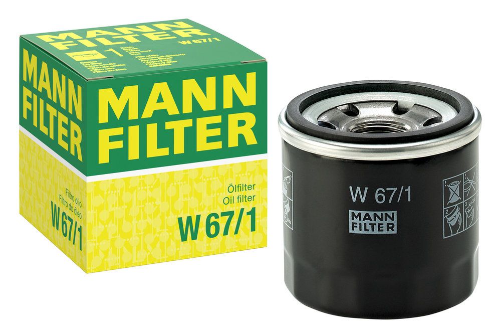 MANN-FILTER W 67/1 - Ölfilter
