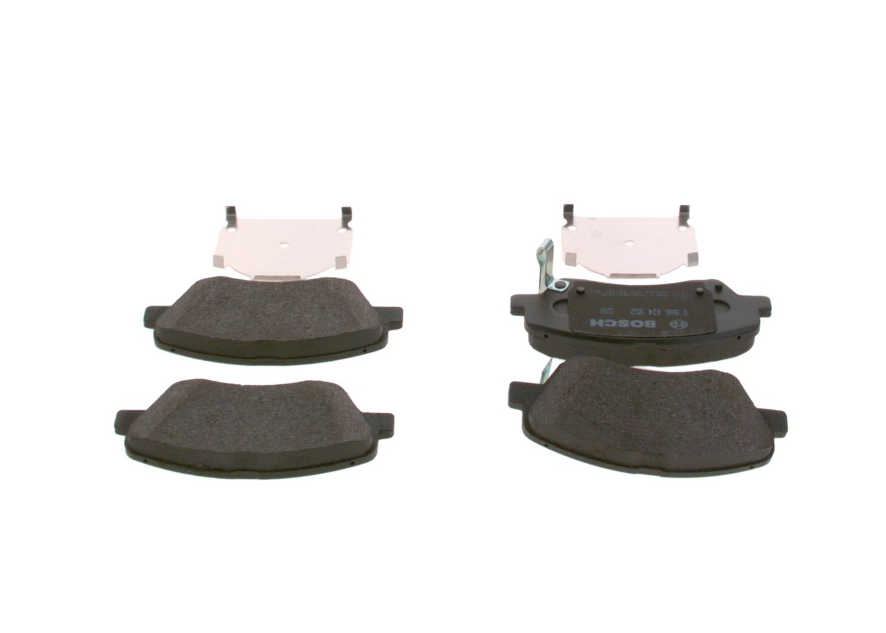 BOSCH 0 986 424 952 - Bremsbelagsatz, Scheibenbremse
