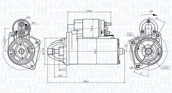 MAGNETI MARELLI 063721687010 - Starter