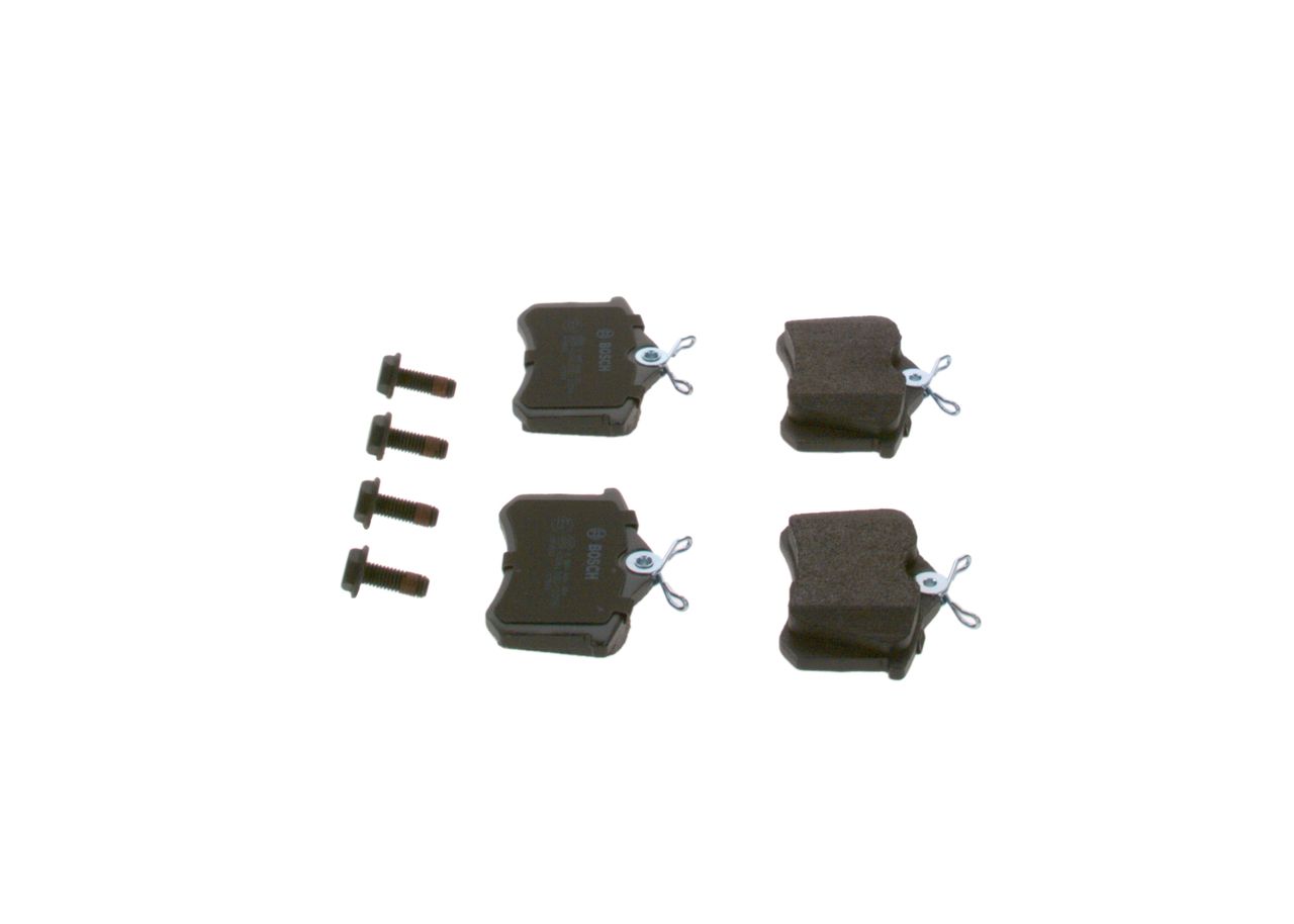 BOSCH 0 986 424 751 - Bremsbelagsatz, Scheibenbremse