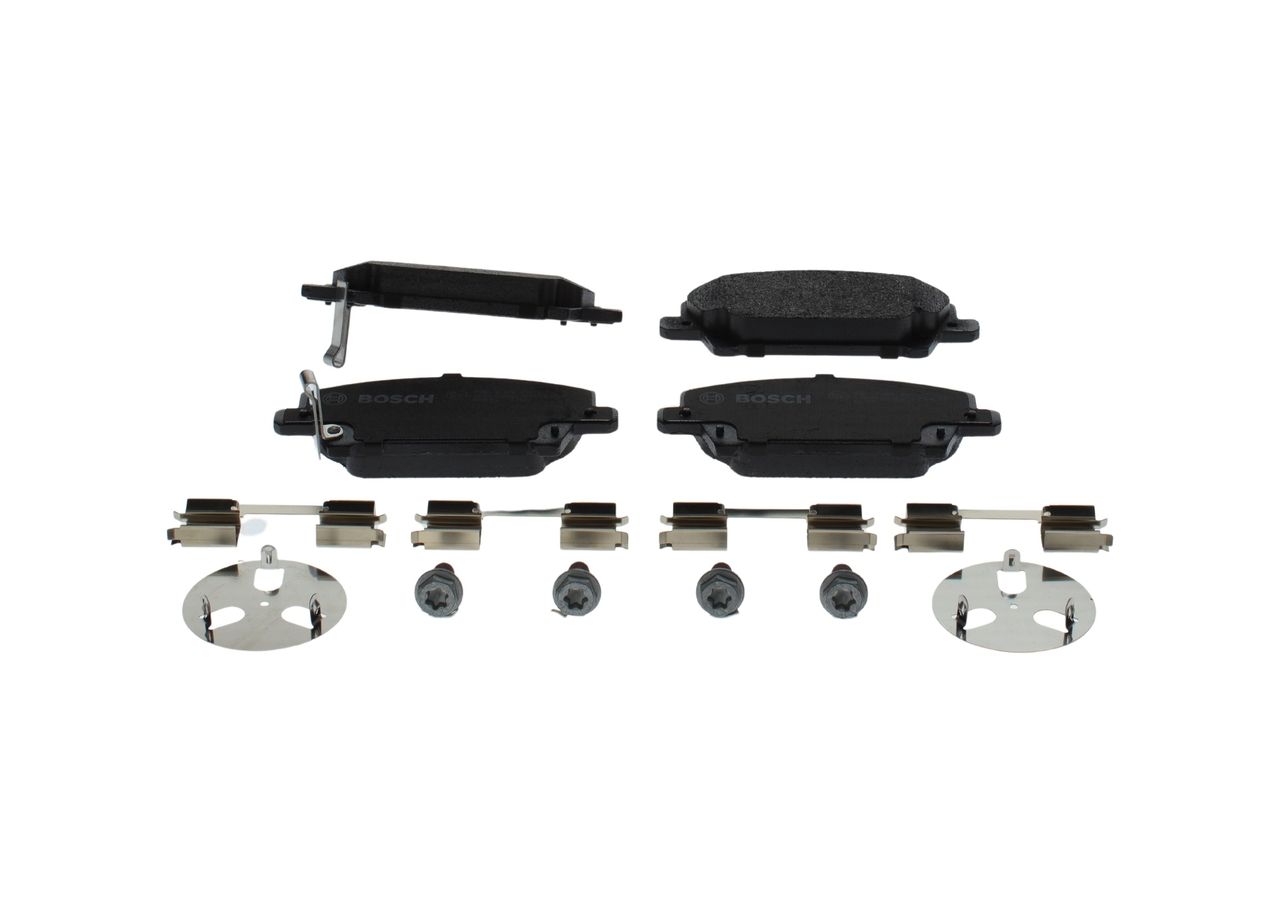 BOSCH 0 986 494 611 - Bremsbelagsatz, Scheibenbremse