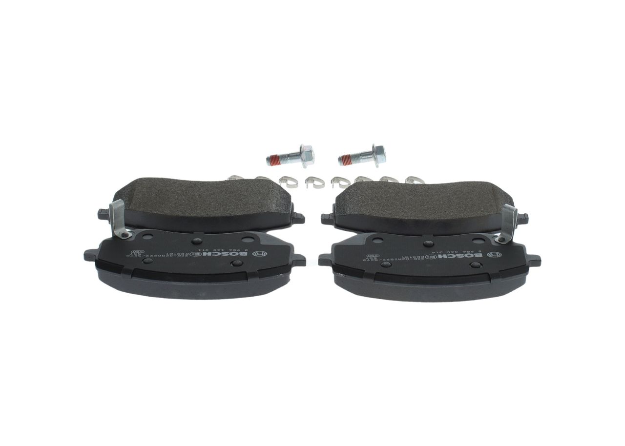 BOSCH 0 986 460 314 - Bremsbelagsatz, Scheibenbremse