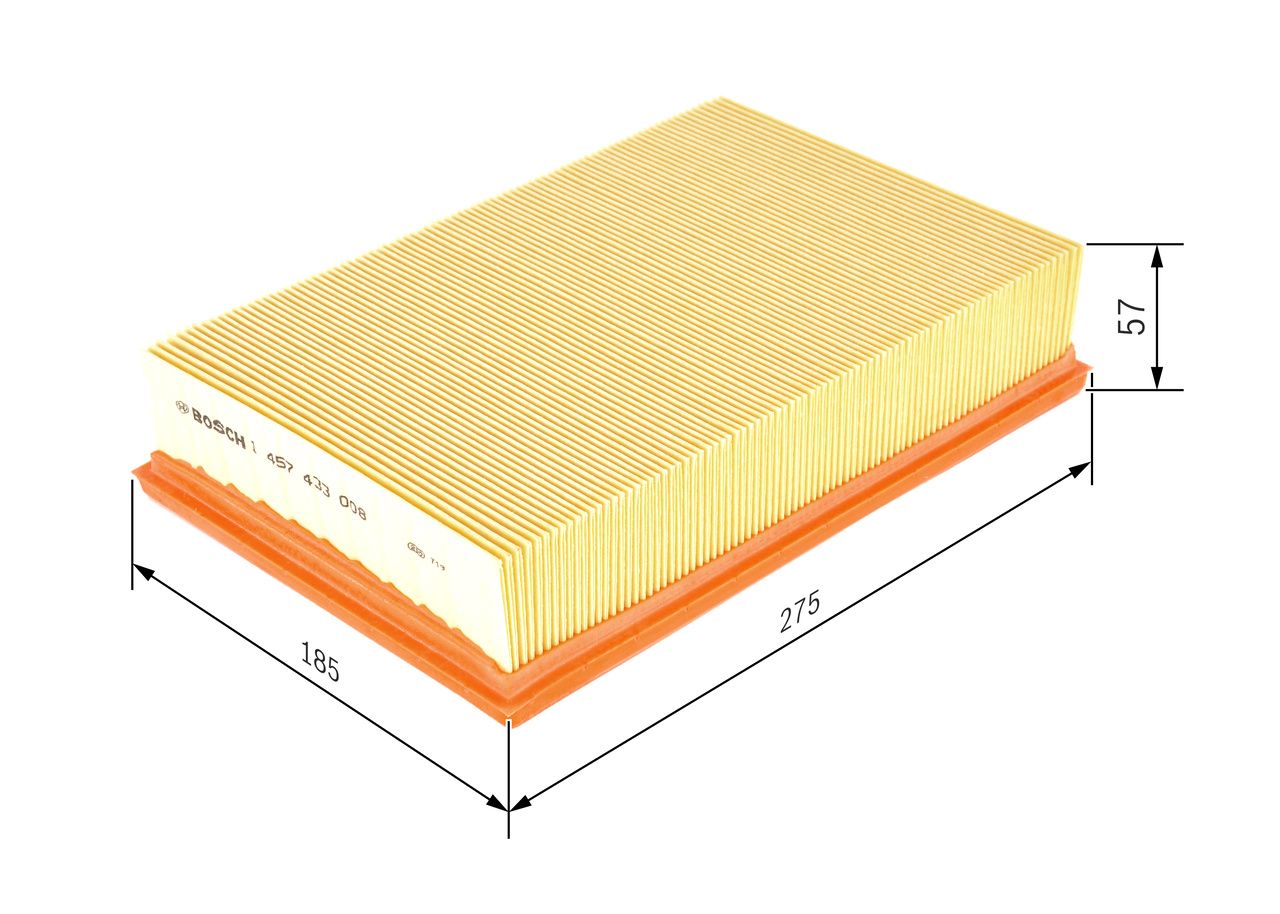 BOSCH 1 457 433 008 - Luftfilter