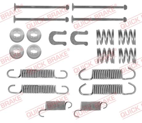 QUICK BRAKE 105-0870 - Zubehörsatz, Bremsbacken
