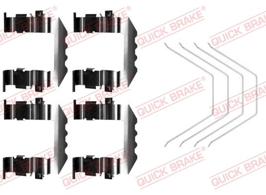 QUICK BRAKE 109-0018 - Zubehörsatz, Scheibenbremsbelag