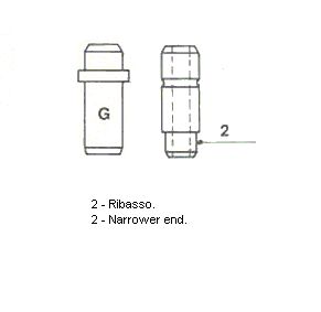 METELLI 01-0351 - Ventilführung