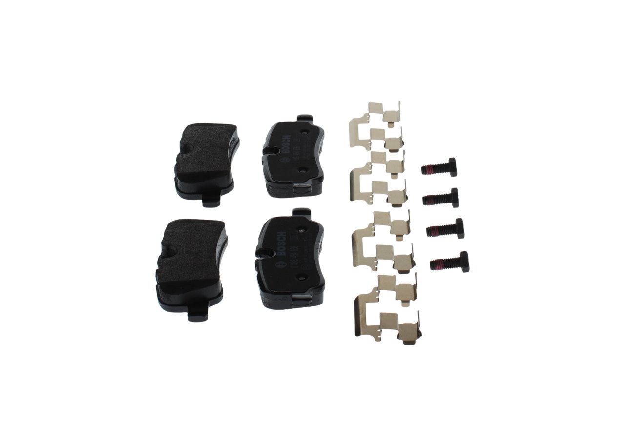 BOSCH 0 986 494 636 - Bremsbelagsatz, Scheibenbremse