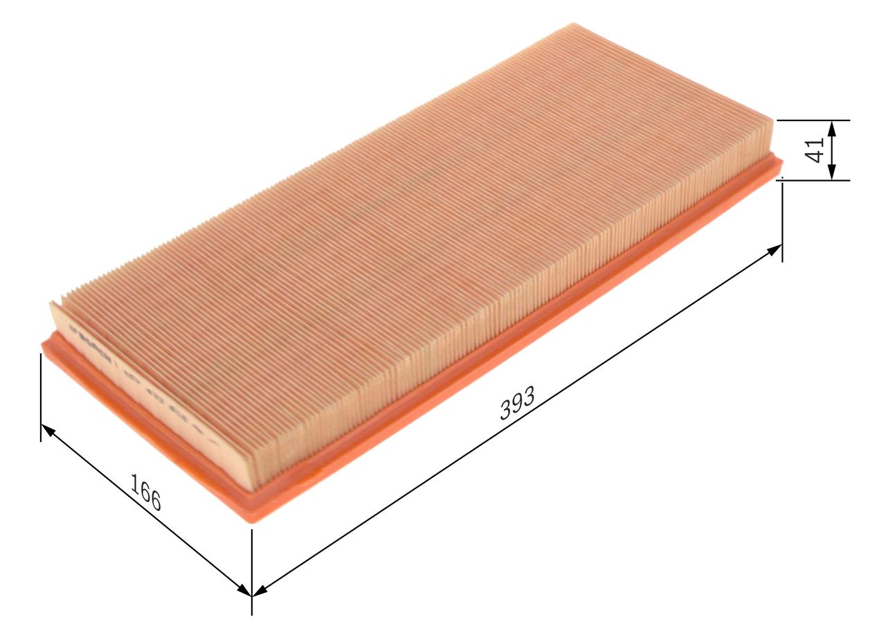 BOSCH 1 457 433 616 - Luftfilter