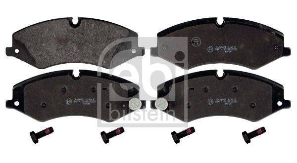 FEBI BILSTEIN 116124 - Bremsbelagsatz, Scheibenbremse