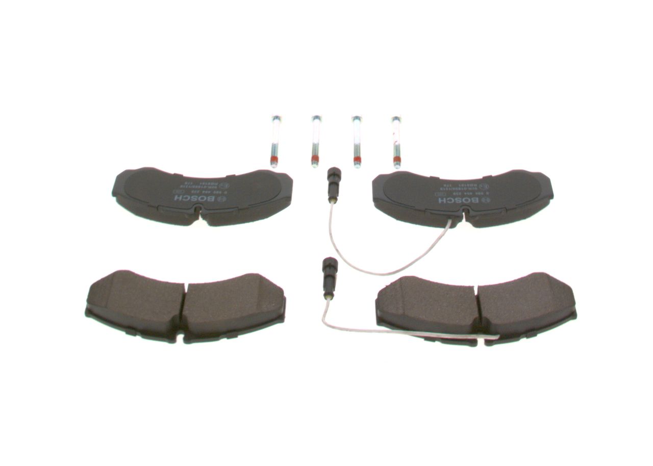BOSCH 0 986 494 239 - Bremsbelagsatz, Scheibenbremse