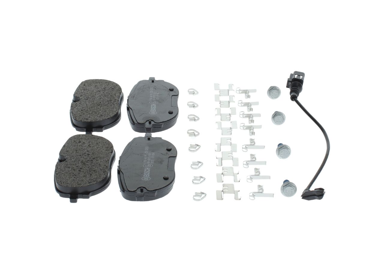 BOSCH 0 986 460 198 - Bremsbelagsatz, Scheibenbremse