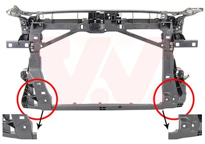VAN WEZEL 0336668 - Frontverkleidung