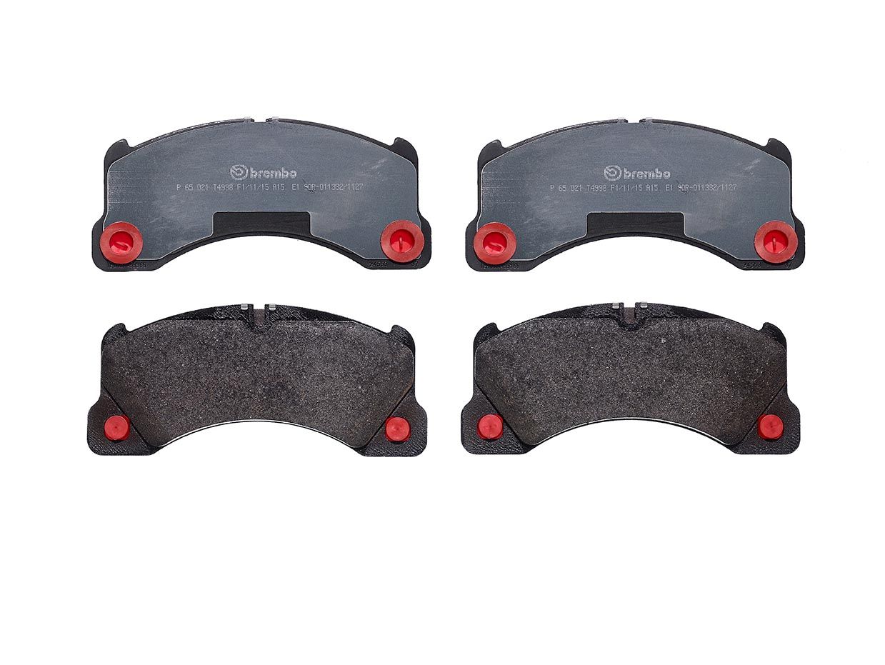 BREMBO P 65 021 - Bremsbelagsatz, Scheibenbremse