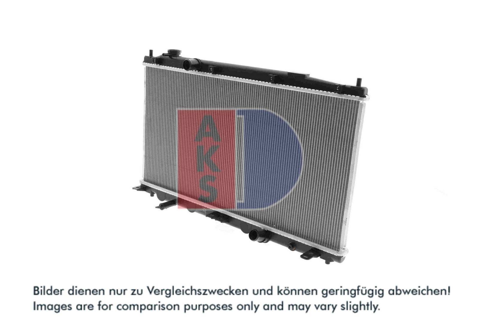 AKS DASIS 100077N - Kühler, Motorkühlung