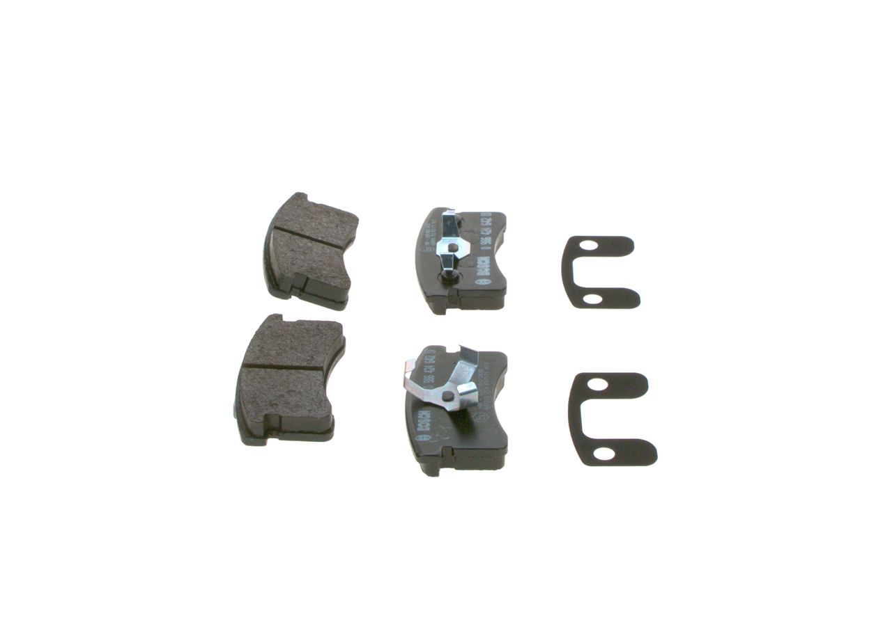 BOSCH 0 986 424 642 - Bremsbelagsatz, Scheibenbremse