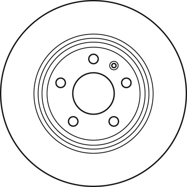 TRW DF4848 - Bremsscheibe